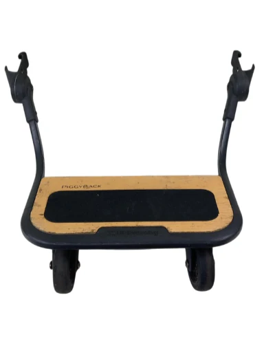 UPPAbaby VISTA PiggyBack Ride-Along Board, 2015+, Natural Wood/Black