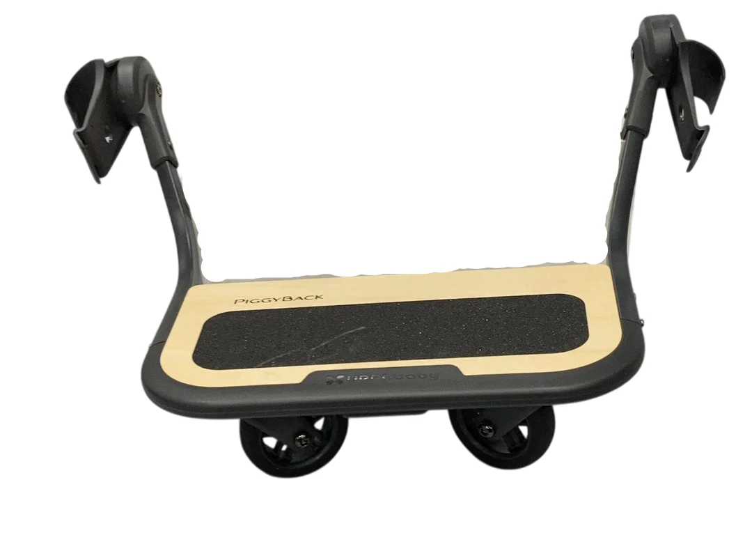 UPPAbaby VISTA PiggyBack Ride-Along Board, 2015+, Natural Wood/Black - Image 3