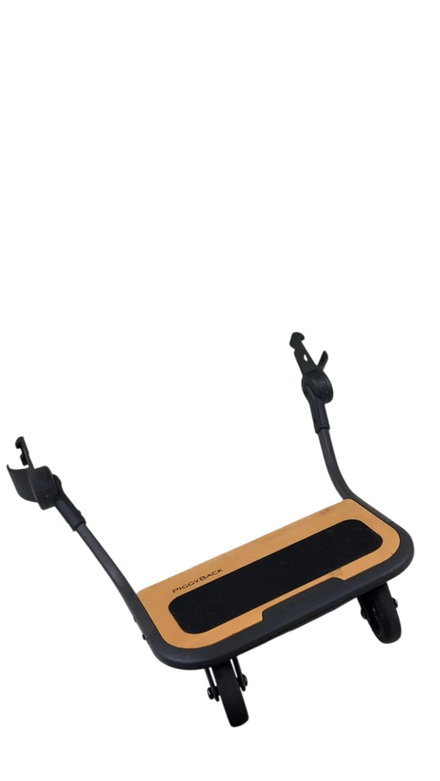 UPPAbaby VISTA PiggyBack Ride-Along Board, 2015+, Natural Wood/Black