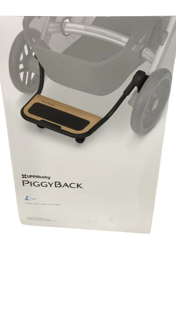 UPPAbaby VISTA PiggyBack Ride-Along Board, 2015+, Natural Wood/Black - Image 7