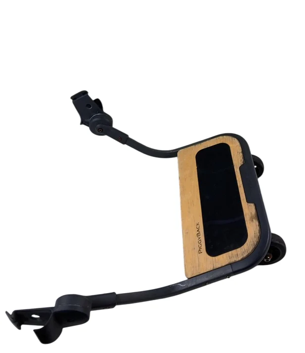 UPPAbaby VISTA PiggyBack Ride-Along Board, 2015+, Natural Wood/Black - Image 2