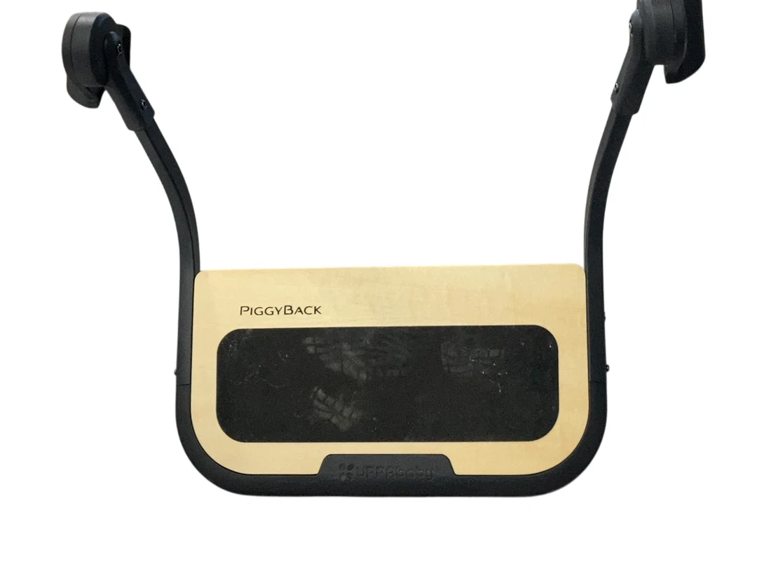 UPPAbaby VISTA PiggyBack Ride-Along Board (2015+), Natural Wood/Black