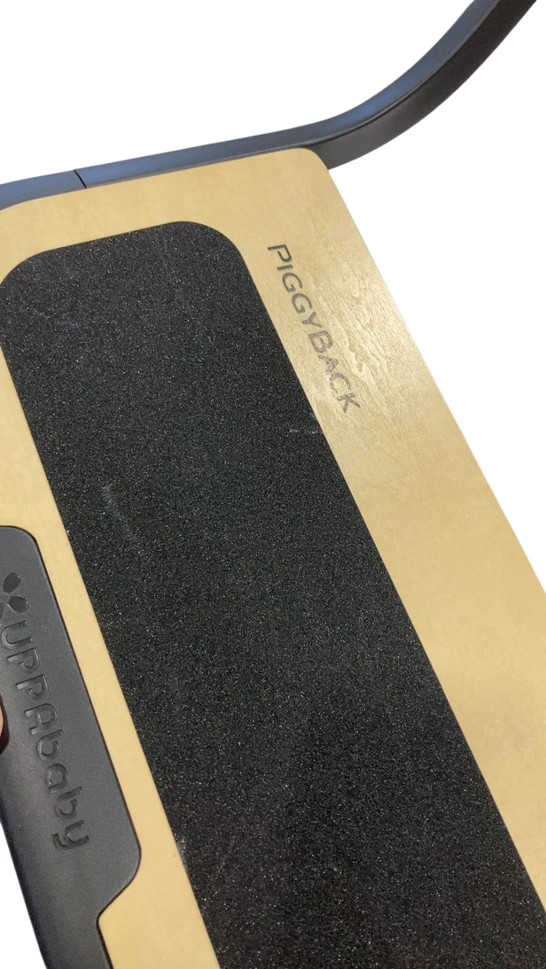 UPPAbaby VISTA PiggyBack Ride-Along Board (2015+), Natural Wood/Black - Image 5