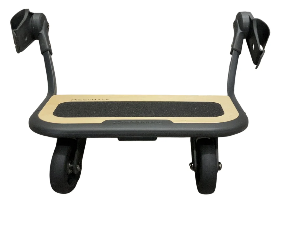 UPPAbaby VISTA PiggyBack Ride-Along Board (2015+), Natural Wood/Black - Image 2