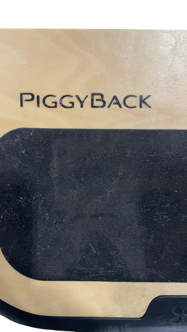 UPPAbaby VISTA PiggyBack Ride-Along Board (2015+), Natural Wood/Black - Image 2