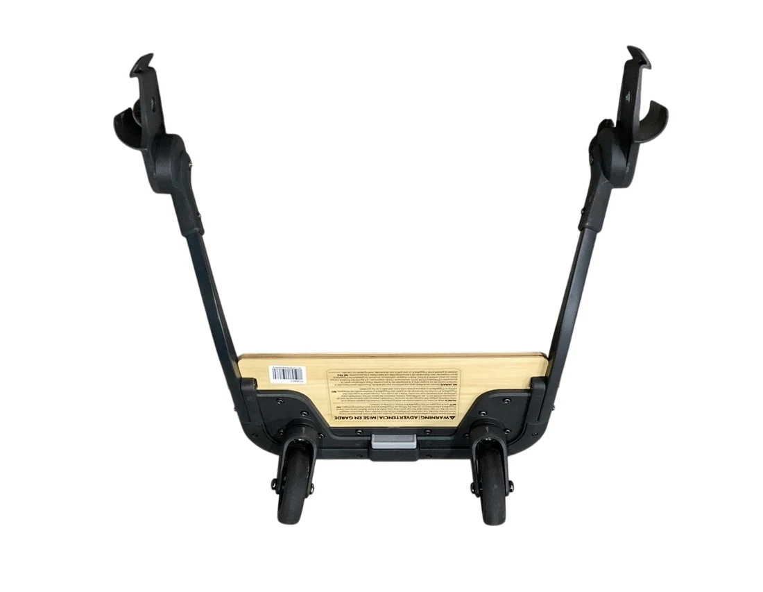 UPPAbaby VISTA PiggyBack Ride-Along Board, 2015+, Natural Wood/Black - Image 2
