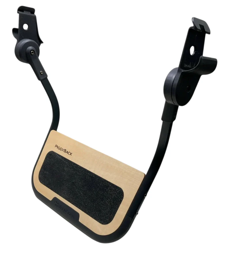UPPAbaby VISTA PiggyBack Ride-Along Board (2015+), Natural Wood/Black
