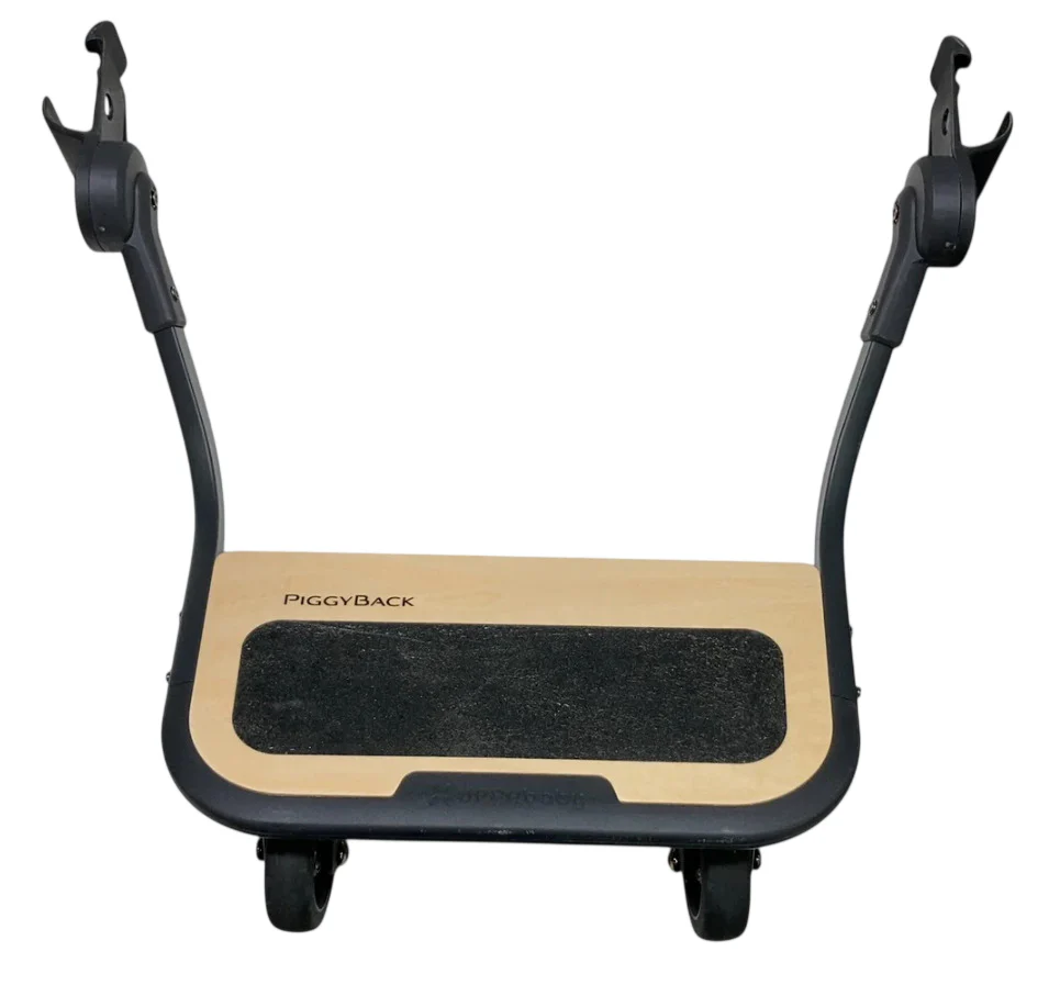 UPPAbaby VISTA PiggyBack Ride-Along Board (2015+), Natural Wood/Black - Image 2
