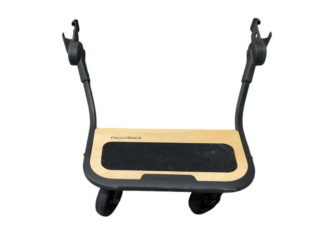UPPAbaby VISTA PiggyBack Ride-Along Board (2015+), Natural Wood/Black - Image 4