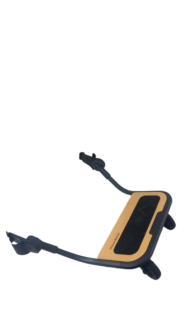 UPPAbaby VISTA PiggyBack Ride-Along Board, 2015+, Natural Wood/Black
