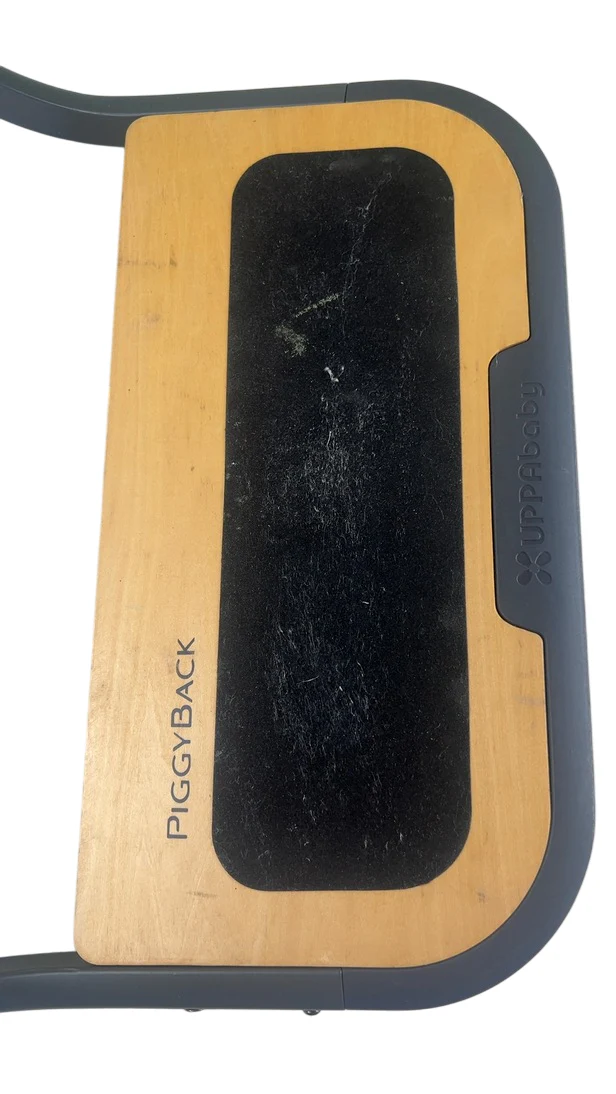 UPPAbaby VISTA PiggyBack Ride-Along Board, 2015+, Natural Wood/Black - Image 2