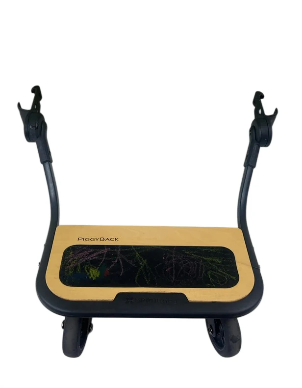 UPPAbaby VISTA PiggyBack Ride-Along Board (2015+), Natural Wood/Black - Image 2