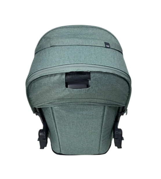 UPPAbaby VISTA RumbleSeat V2, 2015+, Emmett (Green Melange) - Image 4