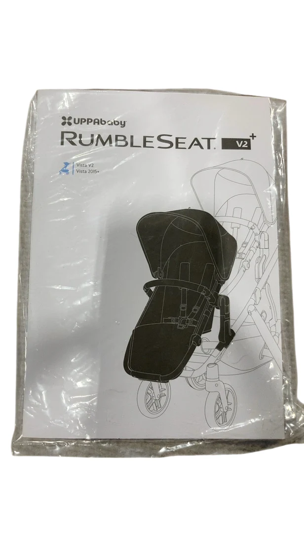 UPPAbaby VISTA RumbleSeat V2, 2015+, Emmett (Green Melange) - Image 6