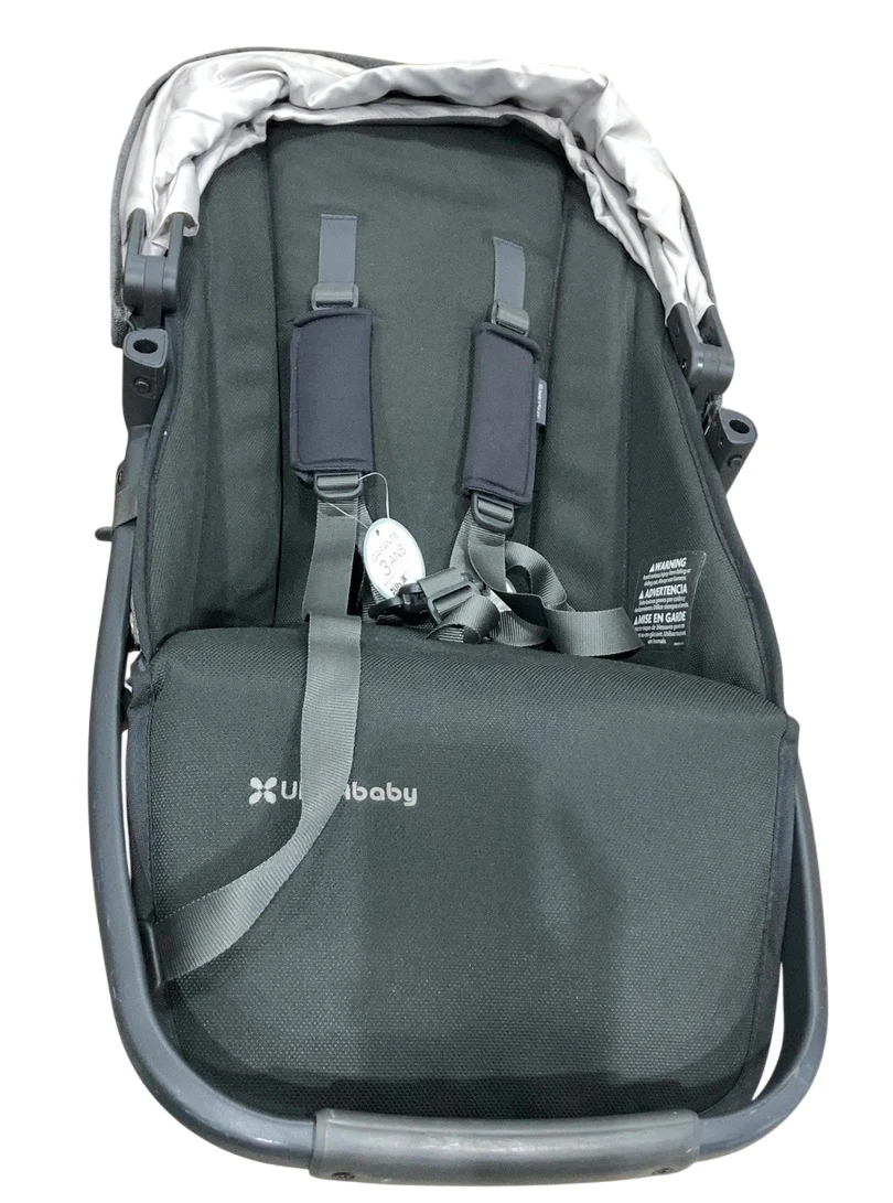 UPPAbaby VISTA RumbleSeat V2, 2015+, Greyson (Charcoal Melange) - Image 4