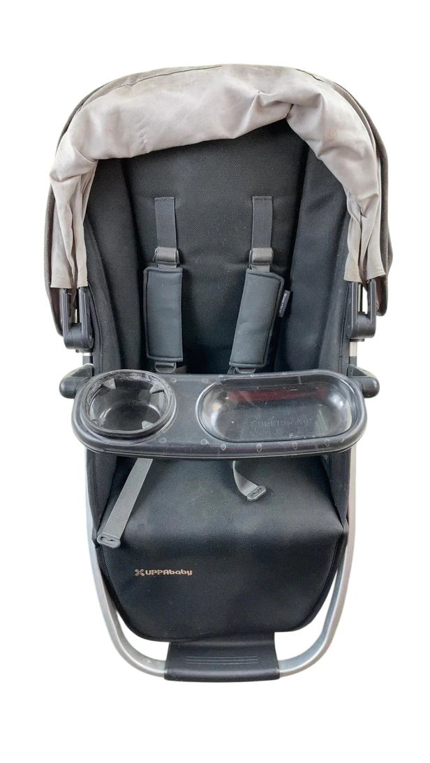 UPPAbaby VISTA RumbleSeat V2, 2015+, Jordan (Charcoal Melange) - Image 2