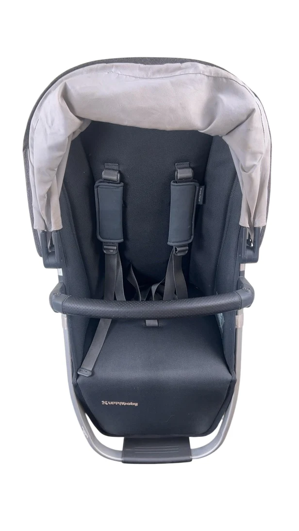 UPPAbaby VISTA RumbleSeat V2, 2015+, Jordan (Charcoal Melange) - Image 2