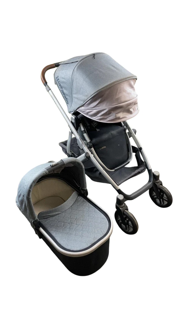 UPPAbaby VISTA Stroller, 2018, Gregory (Blue Melange)