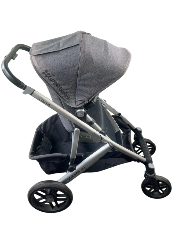 UPPAbaby VISTA Stroller, 2018, Jordan (Grey Melange) - Image 4