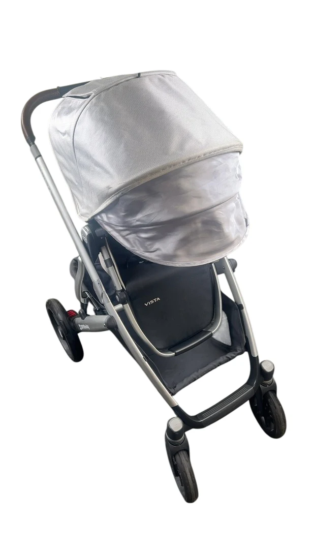UPPAbaby VISTA V2 Stroller, 2019, Bryce (White Marl) - Image 2