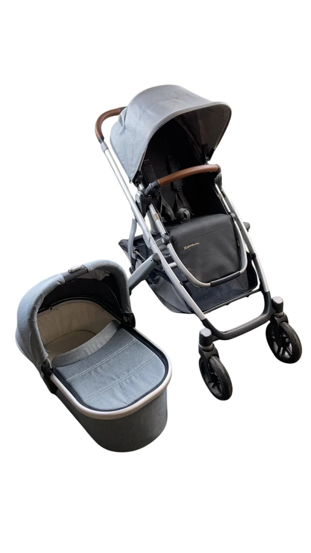 UPPAbaby VISTA V2 Stroller, 2019, Gregory (Blue Melange)