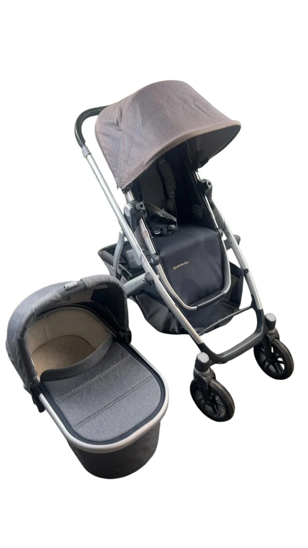 UPPAbaby VISTA V2 Stroller, 2019, Jordan (Charcoal Melange)