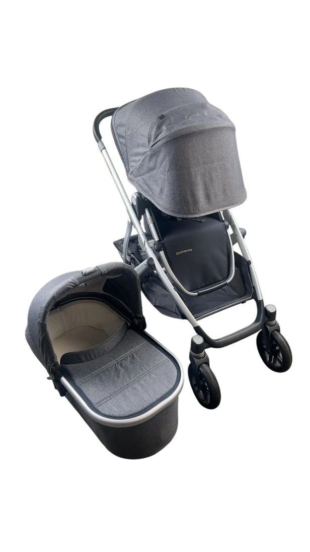 UPPAbaby VISTA V2 Stroller, 2019, Jordan (Charcoal Melange)