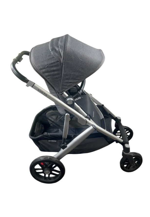 UPPAbaby VISTA V2 Stroller, 2019, Jordan (Charcoal Melange) - Image 4