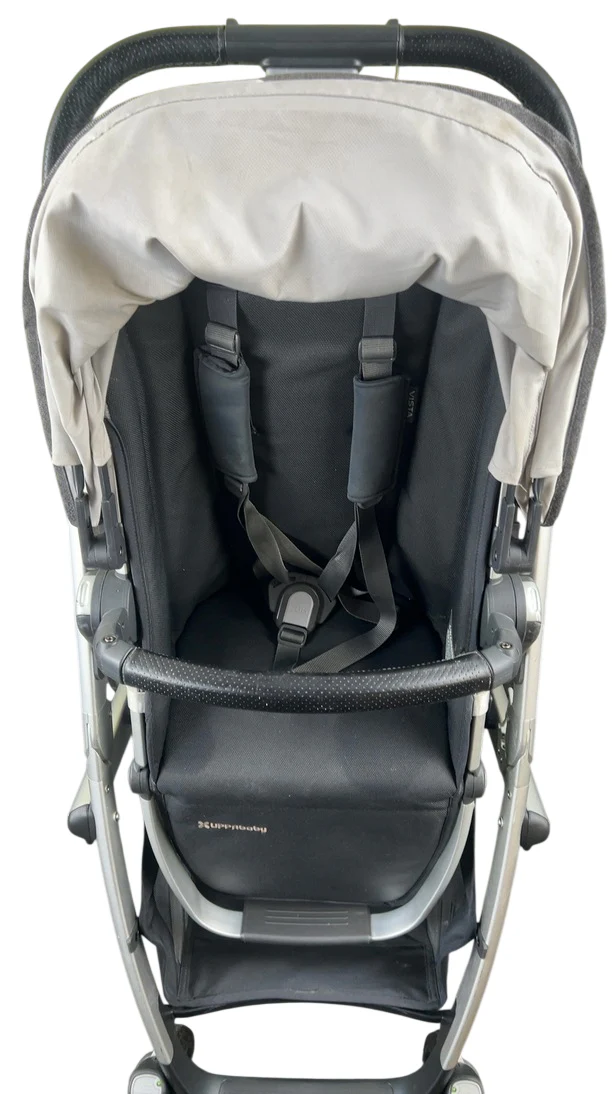 UPPAbaby VISTA V2 Stroller, 2020, Jordan (Charcoal Melange) - Image 7