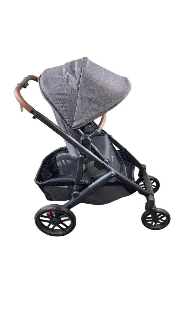 UPPAbaby VISTA V2 Stroller, 2021, Greyson (Charcoal Melange) - Image 2