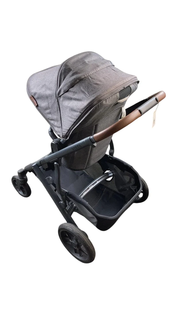 UPPAbaby VISTA V2 Stroller, 2021, Greyson (Charcoal Melange) - Image 5