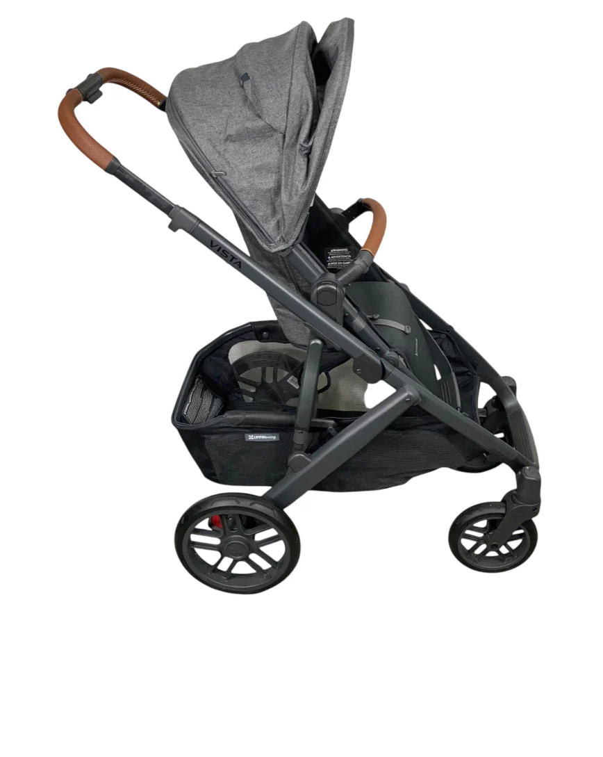 UPPAbaby VISTA V2 Stroller, 2021, Greyson (Charcoal Melange) - Image 2