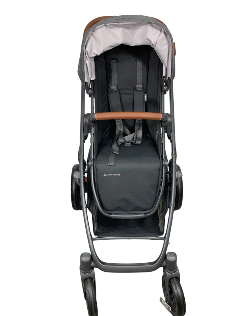 UPPAbaby VISTA V2 Stroller, 2021, Greyson (Charcoal Melange) - Image 3