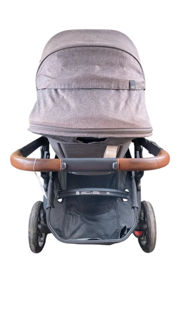UPPAbaby VISTA V2 Stroller, 2021, Greyson (Charcoal Melange) - Image 6