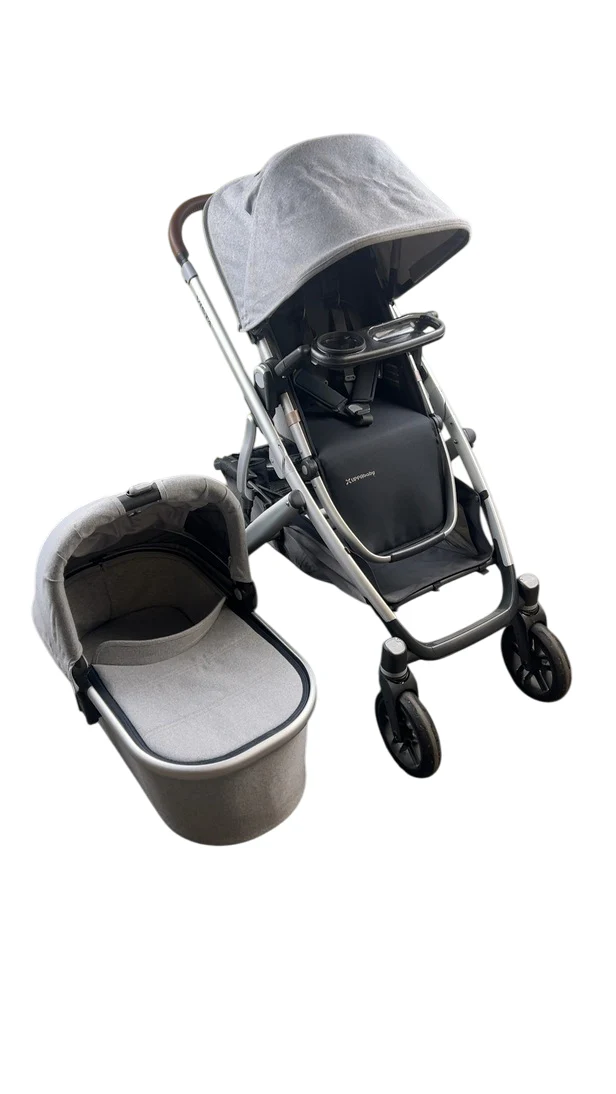 UPPAbaby VISTA V2 Stroller, 2021, Stella (Grey Brushed Melange)