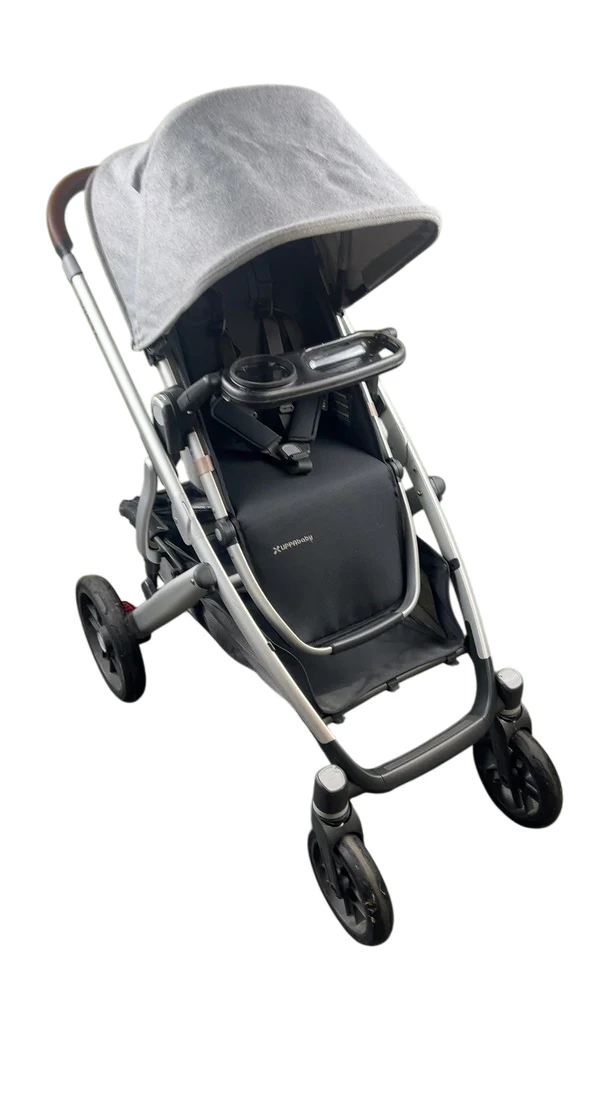 UPPAbaby VISTA V2 Stroller, 2021, Stella (Grey Brushed Melange) - Image 3