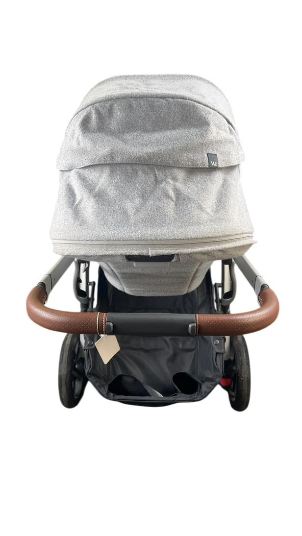 UPPAbaby VISTA V2 Stroller, 2021, Stella (Grey Brushed Melange) - Image 5