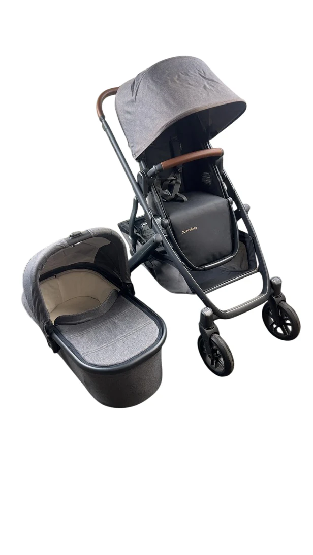 UPPAbaby VISTA V2 Stroller, 2022, Greyson (Charcoal Melange)