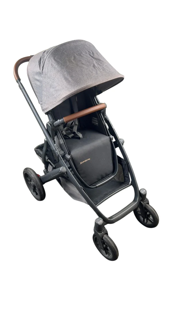 UPPAbaby VISTA V2 Stroller, 2022, Greyson (Charcoal Melange) - Image 3