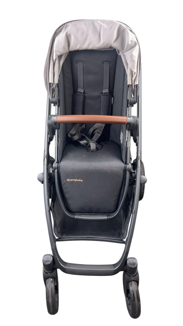 UPPAbaby VISTA V2 Stroller, 2022, Greyson (Charcoal Melange) - Image 8