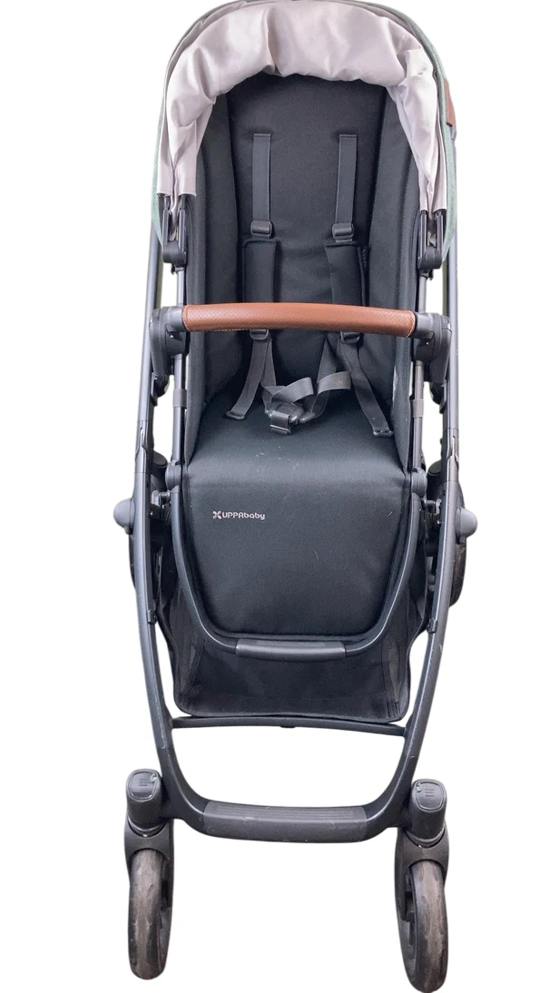 UPPAbaby VISTA V2 Stroller, 2022, Gwen (Green Melange) - Image 9