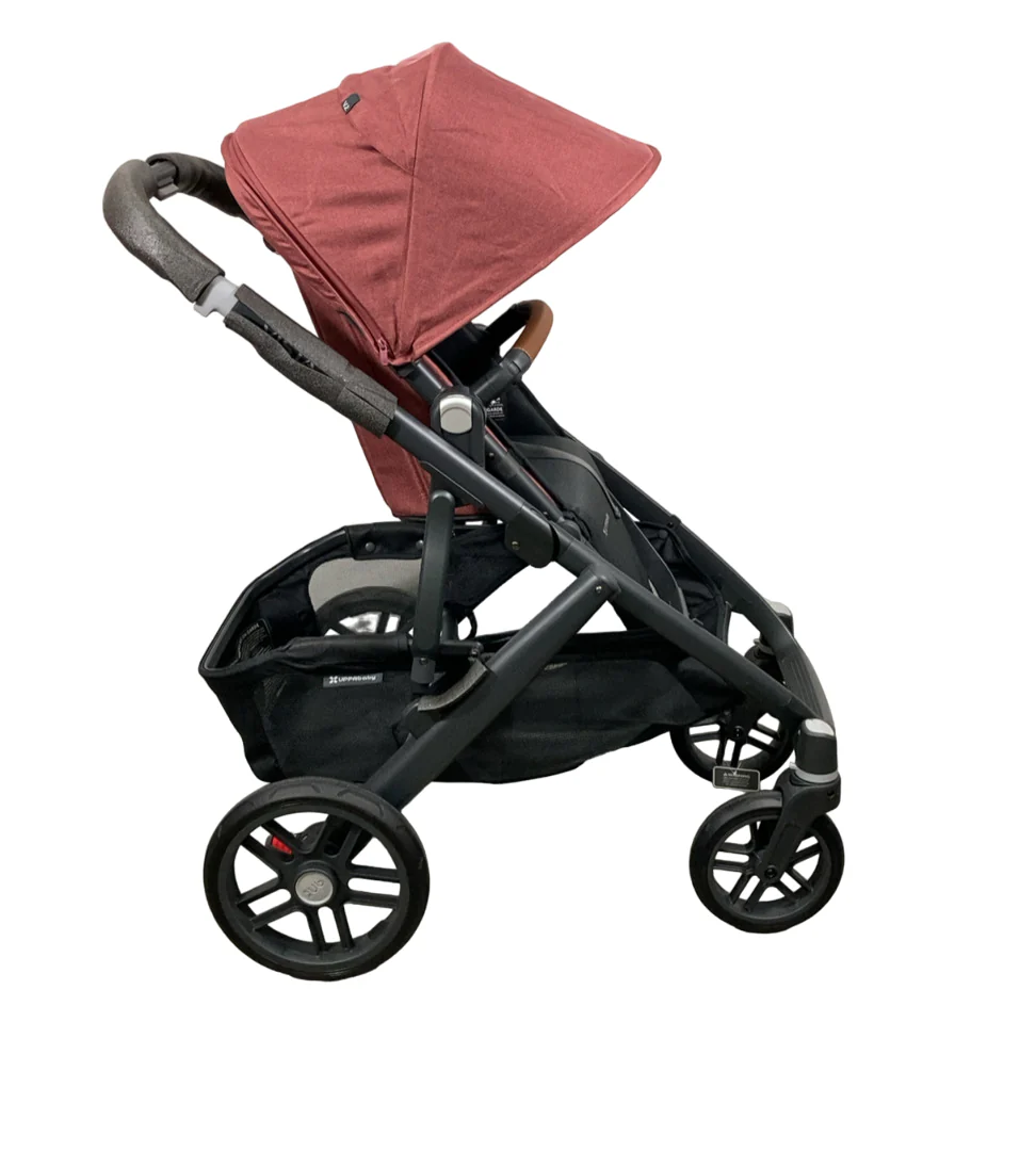 UPPAbaby VISTA V2 Stroller, 2022, Lucy (Rosewood Melange) - Image 2