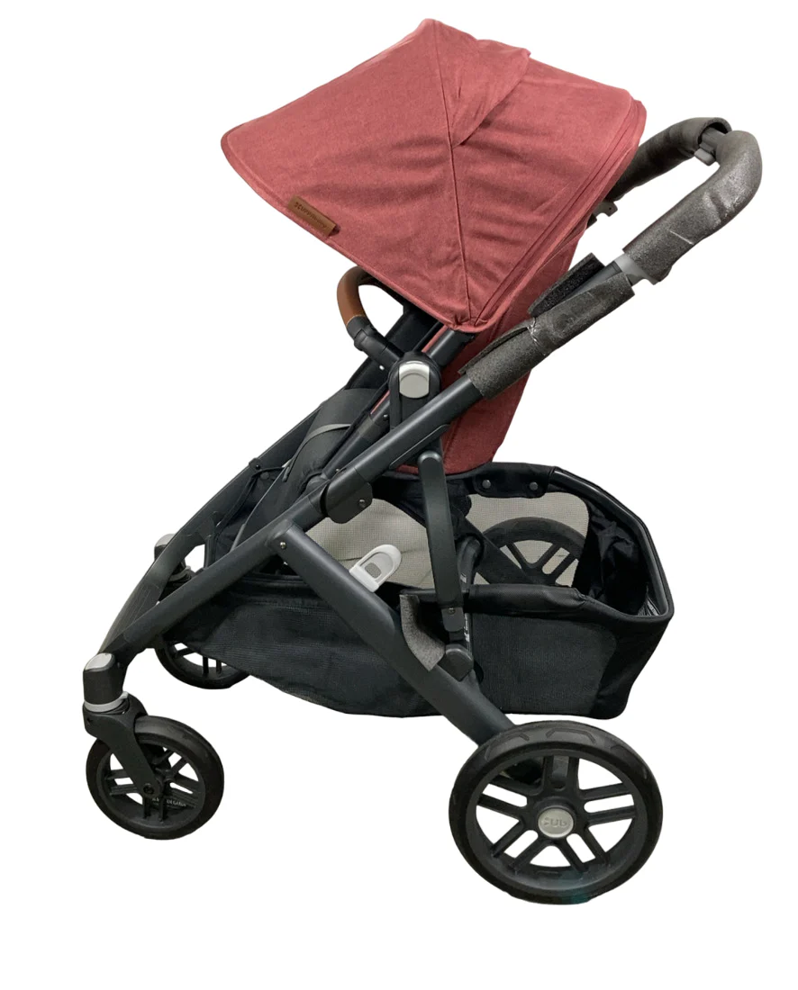 UPPAbaby VISTA V2 Stroller, 2022, Lucy (Rosewood Melange) - Image 3