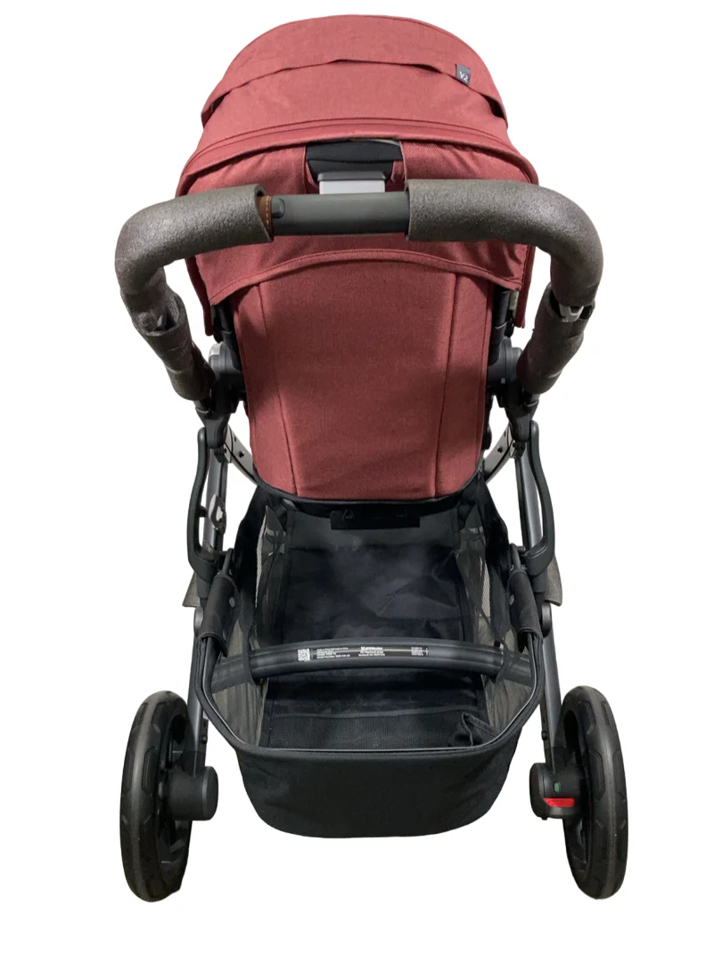 UPPAbaby VISTA V2 Stroller, 2022, Lucy (Rosewood Melange) - Image 4