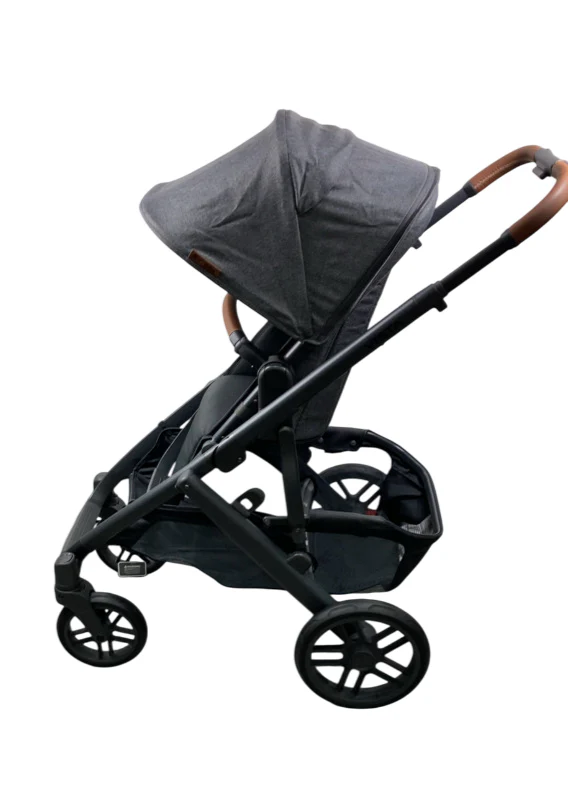 UPPAbaby VISTA V2 Stroller, 2023, Greyson (Charcoal Melange) - Image 3
