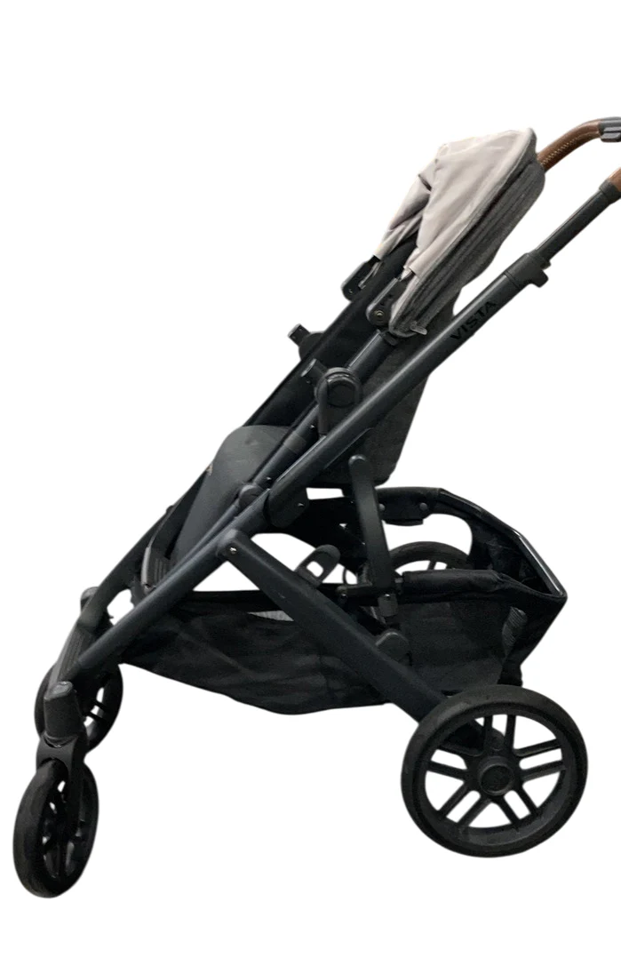 UPPAbaby VISTA V2 Stroller, 2023, Greyson (Charcoal Melange) - Image 2