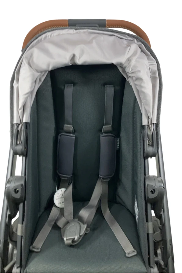 UPPAbaby VISTA V2 Stroller, 2024, Greyson (Charcoal Melange) - Image 5