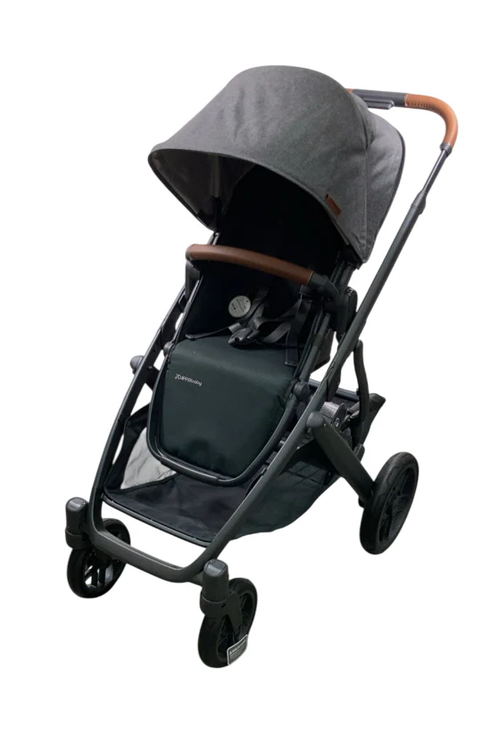 UPPAbaby VISTA V2 Stroller, 2024, Greyson (Charcoal Melange) - Image 2