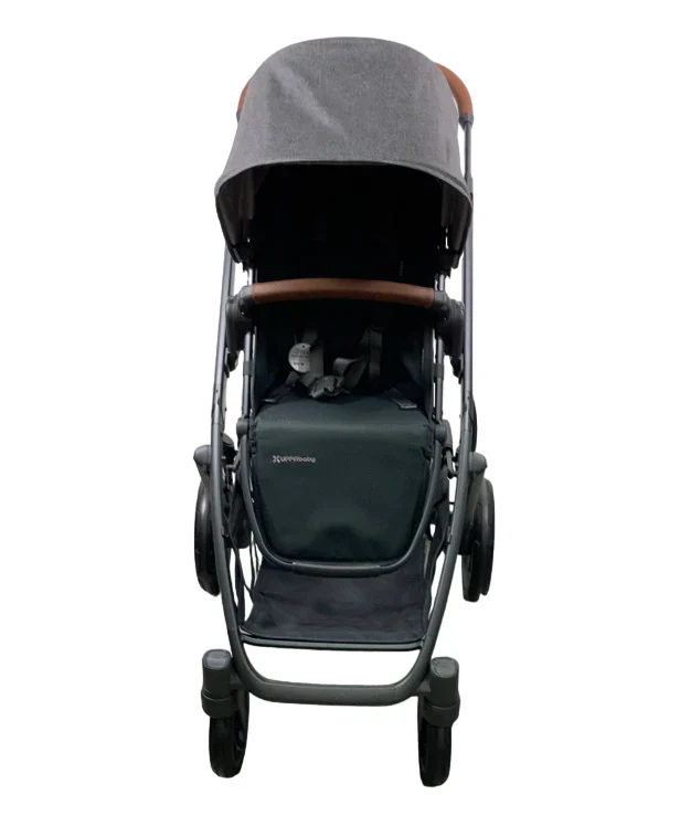 UPPAbaby VISTA V2 Stroller, 2024, Greyson (Charcoal Melange) - Image 3