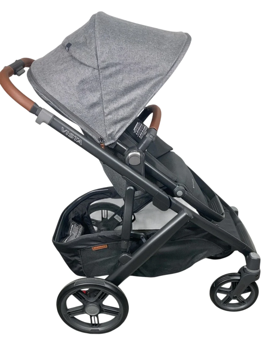 UPPAbaby Vista V3 Stroller, 2024, Greyson (Charcoal Melange) - Image 2